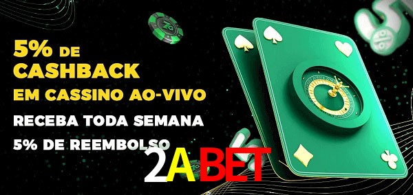 Promoções do cassino ao Vivo 2Abet